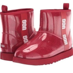 UGG Australias Women's Classic Clear Mini size 8